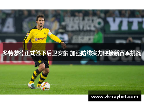 多特蒙德正式签下后卫安东 加强防线实力迎接新赛季挑战
